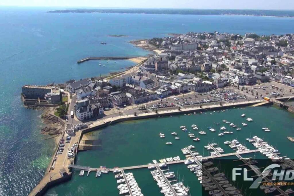 Appartement jardin a 100m de la plage et Thalasso Concarneau Buitenkant foto