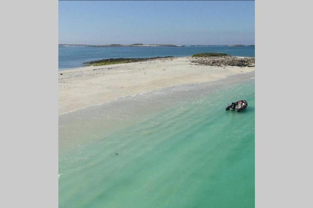 Appartement jardin a 100m de la plage et Thalasso Concarneau Buitenkant foto
